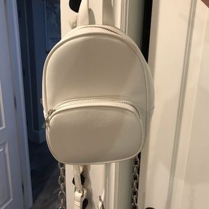 White backpack